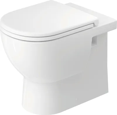 Produktbild von DURAVIT 2037090000 D-Code Stand WC,TS 570mm,Back to w.