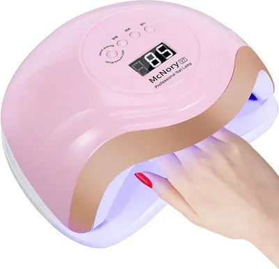 Immagine prodotto di Lampada UV per unghie 168 W, timer 10-99 s, display LCD, sensore, asciugatura rapida