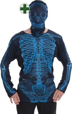 Produktbild von Body Kostüm Mann Herren X Ray Größe: 54