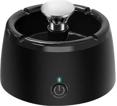 Obrázok produktu pre Elektrické multifunkčné popolníky, dobíjateľné cez USB, s integrovaným filtrom HEPA, ideálne do interiéru.