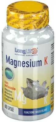 Immagine prodotto di Longlife Magnesium K 60 Capsule