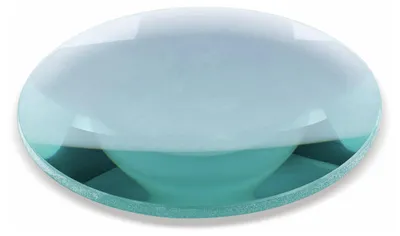 Produktbild von Linse für Lupenleuchte, 5 Dioptrien, 100 mm Ersatzlupe mit 2,25x Vergrößerung, Glas, 100 mm Durchmesser