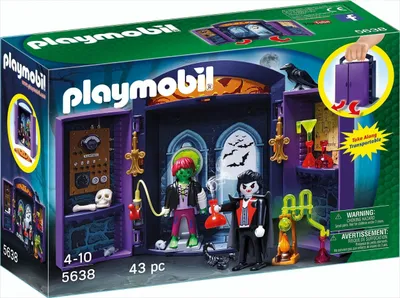 Produktbild von PLAYMOBIL 5638 Aufklapp-Spiel-Box Monsterburg