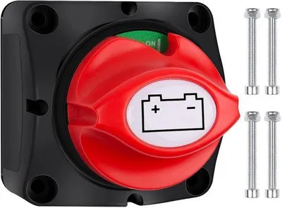 Produktbild von 12V 24V 48V Batterie-Schalter 1-2-Beide-OUT 275A Batterie-Schalter für Boot- Vrachtwagen- Bus- Auto- Motorrad