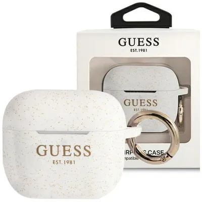 Obrázok produktu pre Guess Gua3Sggeh Airpods 3 Kryt Biely/Biely Siliknov Lesk