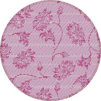 Produktbild von Tassendeckchen Lisboa in Bordeaux, Tissue 9-lagig, 90 mm, 250 Stück - Mank - Ornamente Floral