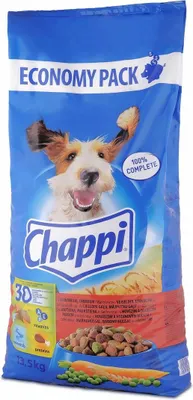 Produktbild von Chappi mit Geflügel und Rind 13,5 kg - Trockenfutter für Hunde