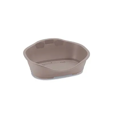 Zdjęcie produktu dla Stefanplast beżowe plastikowe legowisko dla psa (49 x 28 x 68 cm)