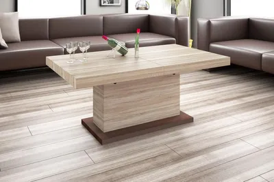 Produktbild von Design Couchtisch Tisch H-333 höhenverstellbar ausziehbar Esstisch