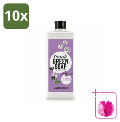 Produktbild von 10 x Marcel's Green Soap Allesreiniger Lavendel & Rosmarin 750 ml - Sparpackung - 10 Stücke