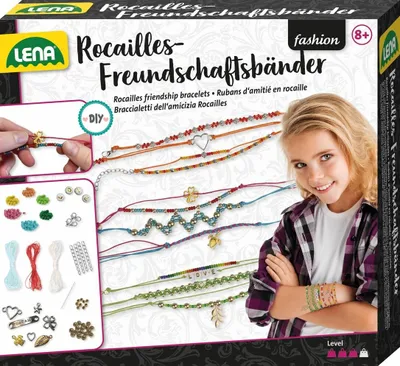Obrázek produktu pro Simm SIMM LENA® Rocailles náramky přátelství, skládací krabička 42721