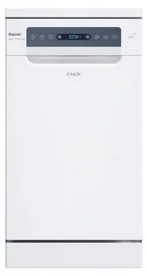 Image de Lave-vaisselle pose libre CANDY CF0C7SB0FW, L45cm, 10 couverts, 8 programmes, 47 dB, Connecté Wi-Fi, , Blanc