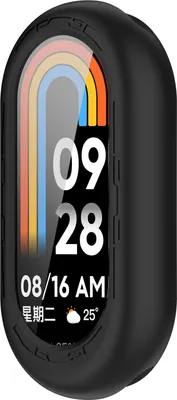 Obrázek produktu pro INF Silikonové ochranné pouzdro pro Xiaomi Mi Band 9/9 NFC Černá