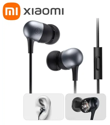 Schwarzes Xiaomi Mi Capsule In-Ear-Headset
