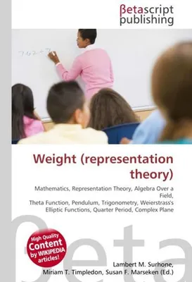 Produktbild von Weight (representation theory)