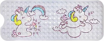 Image de Tapis de bain antidérapant avec 200 rangées de picots - 100 x 40 cm