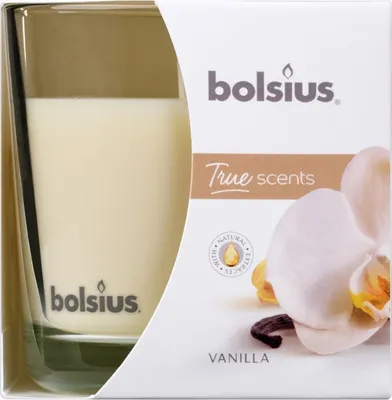 Produktbild von Bolsius Duftglas gross Vanille
