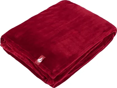 Produktbild von Heat Holders® Thermal Fleece Decke / Wurfdecke, 180 x 200 cm, Cranberry (Weinrot) / Kuscheldecke