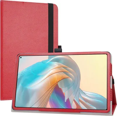 Image de Housse Pour Tablette Chuwi Hipad Pro 10,8 Pouces En Rouge Avec Support