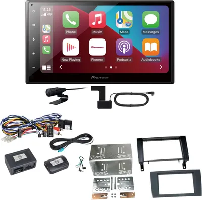 Produktbild von Pioneer SPH-DA160DAB Android Auto CarPlay Einbauset für Mercedes SLK R171