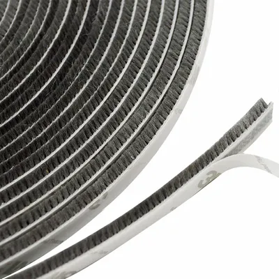 Produktbild von Selbstklebende Dichtungsstreifen für Türen und Fenster, 9 mm x 23 mm x 10 m, Insektenschutz, Zugluftdichtung