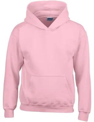 Produktbild von Gildan Kinder Sweatshirt mit Kapuze FK388 (S) (Rosa)