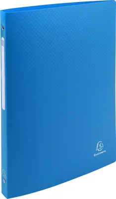 Image de Exacompta 20x Classeur 4 anneaux 15mm polypropylène OPAK A4 Bleu clair 51192E