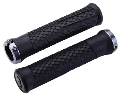 Produktbild von BBB Cycling BBB Griffe Python 142mm schwarz - ergonomische Fahrradgriffe für ...