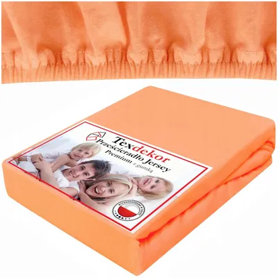 Produktbild von Texdekor Jersey Spannbettlaken 90x200 cm Baumwolle mit Gummizug