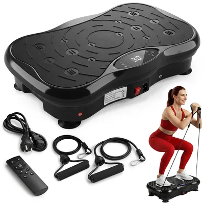 Obrázok produktu pre Extralink vibračná plošina 200W na fitness a tréning tela