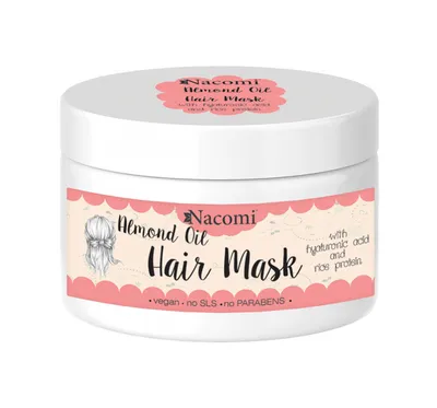 Image de Masque capillaire Nacomi à l'amande, 200 ml