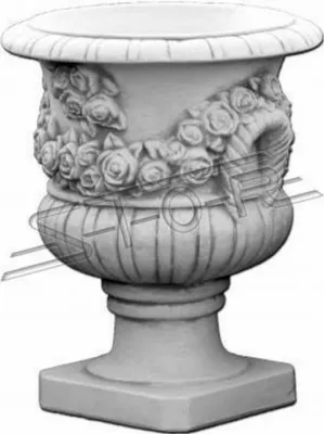 Produktbild von Design Blumentopf Top Planz Kübel Gefäß Töpfe Figur Gesicht Skulptur  S104059