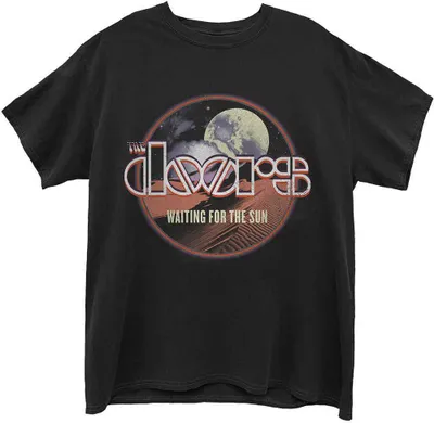 Image de The Doors Waiting for the Sun Black L T-shirt
