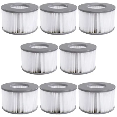 Imagen del producto de Solidchoice - Juego de 8 filtros de repuesto para Whirlpool
