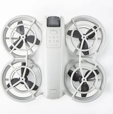 Produktbild von Für DJI Neo Drohne Propeller - Anti Kollisionsfunktion Schutzring Zubehör Grau