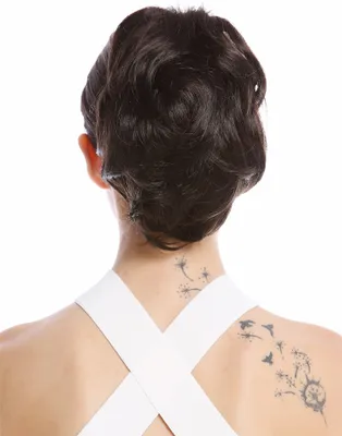 Produktbild von WIG ME UP Zopf Pferdeschwanz kurz voluminös wellig Dunkelbraun 1028-V-4