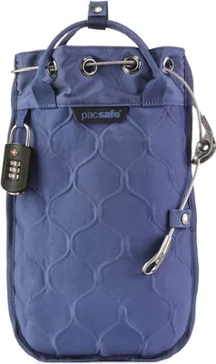 Produktbild von pacsafe Packsack Travelsafe 3L GII Portable Safe Storm blau