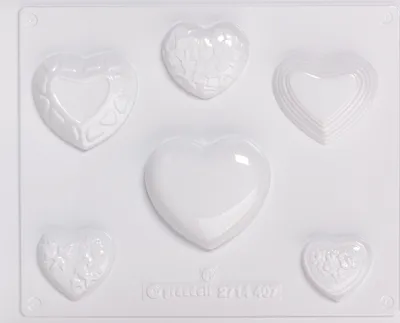 Immagine prodotto di KNORR prandell 212714407 Stampo "Cuori a stampo pieno, in parte con texture"
