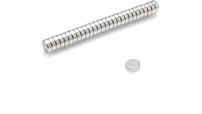 Produktbild von Neodym-Magnete zylindrisch 6 x 2 mm 10 Stück  N38