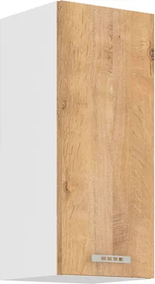Obrázek produktu pro Horní kuchyňská skříňka SABRYA - šířka 30 cm, dub lefkas / bílá