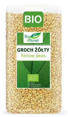 GROCH ŻÓŁTY BIO 500 g - BIO PLANET