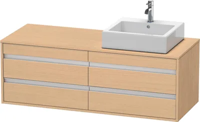 Produktbild von DURAVIT KT6657R3030 WTU wandhängend Ketho 550x1400x496mm