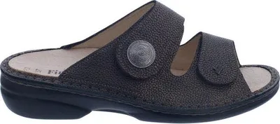 Produktbild von Finn Comfort Sansibar Pantolette, Classic - Linie, Copper (braun), Natural (genarbtes Glattleder), Wechselfußbett 2550-821367 42