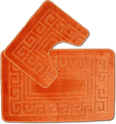 Productafbeelding van Famanu Badmatset - Griekse stijl, 2-delig (50 x 80 cm en 50 x 40 cm)