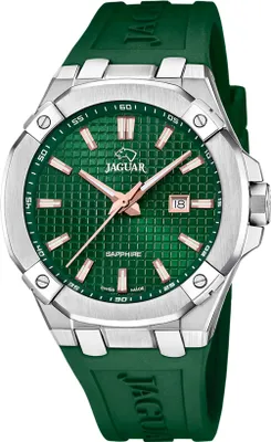 A studio shot of a Jaguar watch.