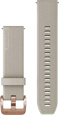 Produktbild von Garmin - Schnellwechselarmband - 20 mm - Beige - 010-13114-02