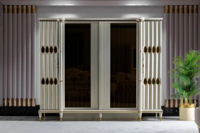 Obrázek produktu pro Šatní skříň Šatní skříň design ložnice šatní skříň nábytek dřevo