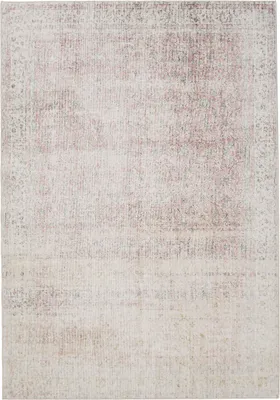Produktbild von Interiyou Waschbarer Teppich Gent Beige/Rosa 120x170 cm