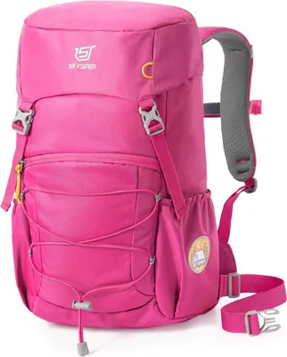 Produktbild von Kinderrucksack 18 l, mit Regenhülle, rosa, zum Wandern