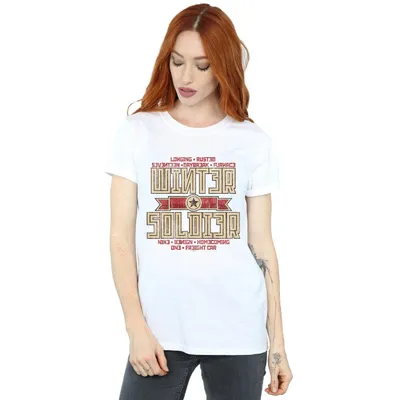 Produktbild von Marvel - T-Shirt für Damen BI40730 (M) (Weiß)